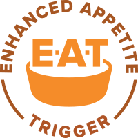 Clinicamente testato per stimolare l'appetito ed incoraggiare l'assunzione dell'alimento nei cani con malattia renale